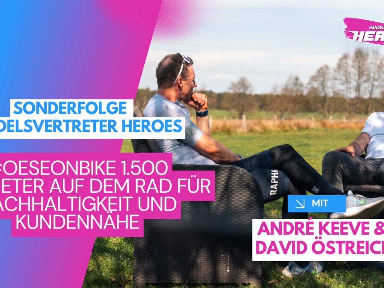 #oeseonbike 1.500 Kilometer auf dem Rad für Nachhaltigkeit und Kundennähe