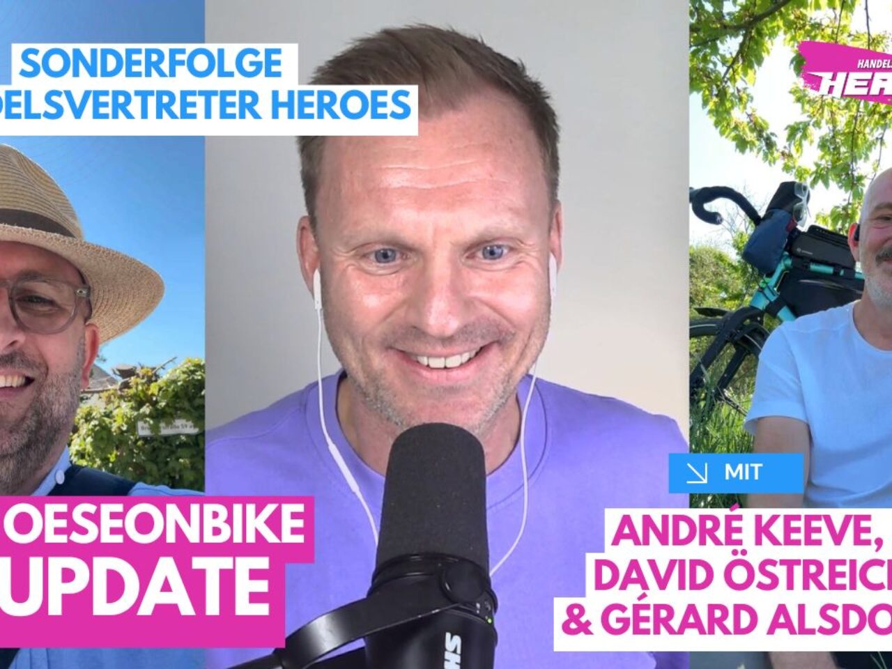 #oeseonbike Ein Mann auf dem Rad – und die Frage, was Menschlichkeit heute bedeutet