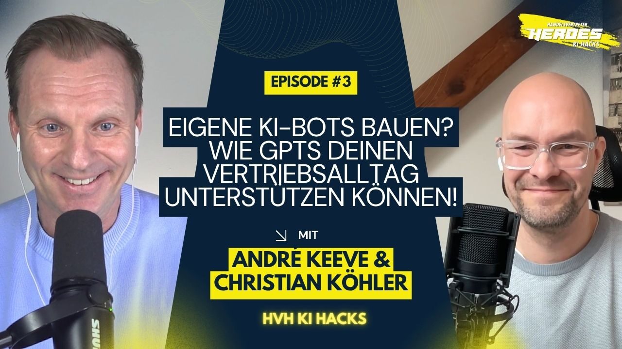 Eigene KI-Bots bauen? Wie GPTs deinen Vertriebsalltag unterstützen können!