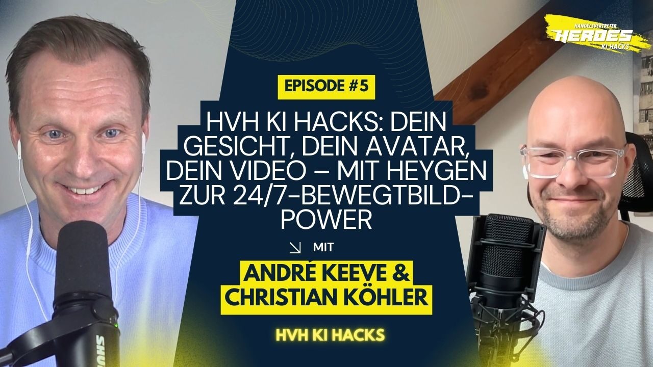 HVH KI Hacks: Dein Gesicht, dein Avatar, dein Video – mit HeyGen zur 24/7-Bewegtbild-Power