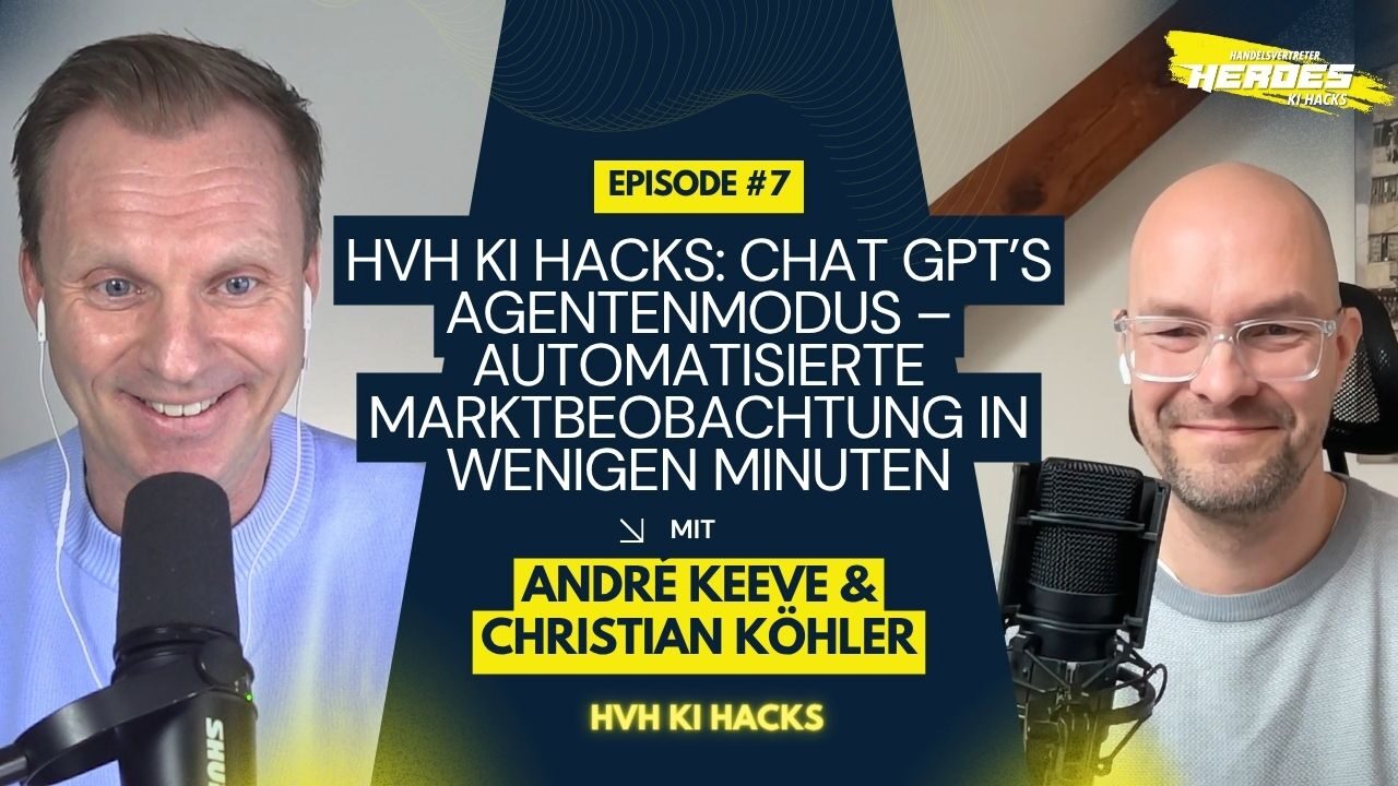 HVH KI Hacks: Chat GPT’s Agentenmodus – Automatisierte Marktbeobachtung in wenigen Minuten