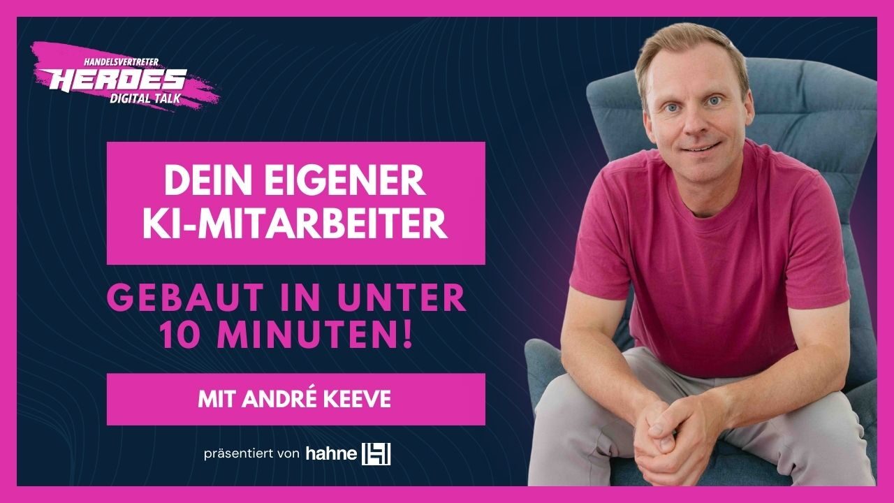 Dein eigener KI-Mitarbeiter – gebaut in unter 10 Minuten!