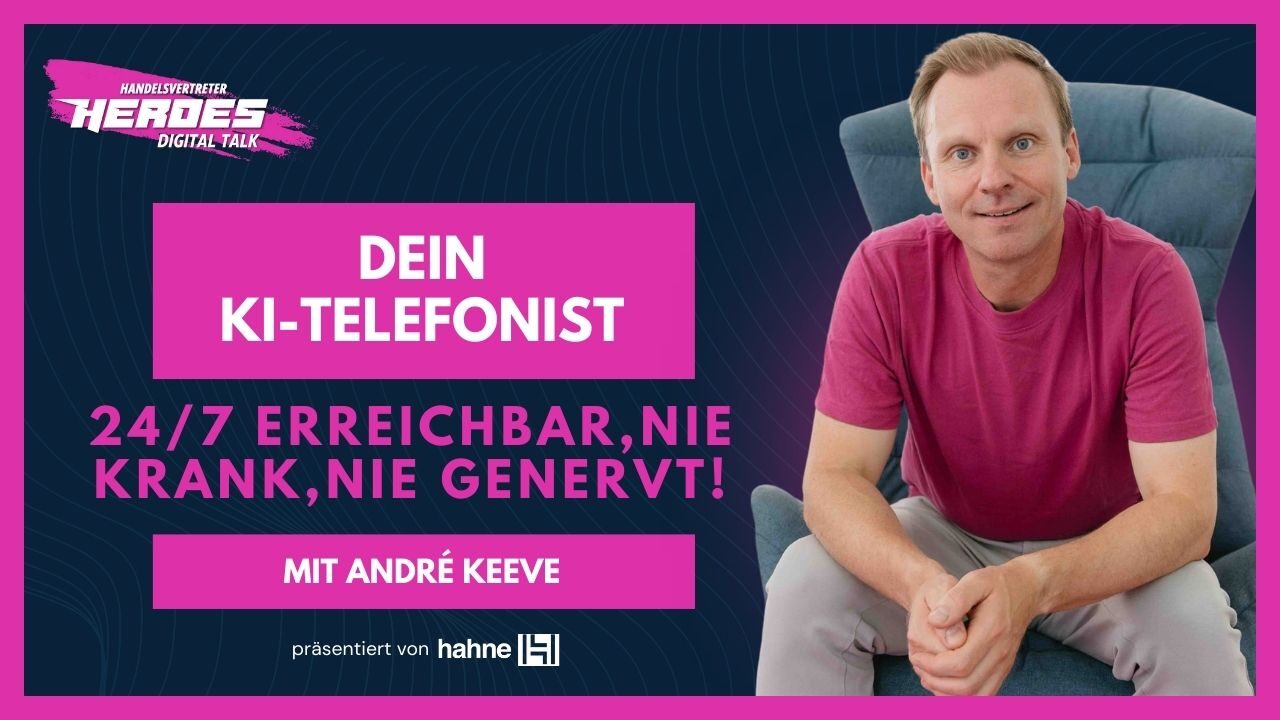 Dein KI-Telefonist – 24/7 erreichbar, nie krank, nie genervt!