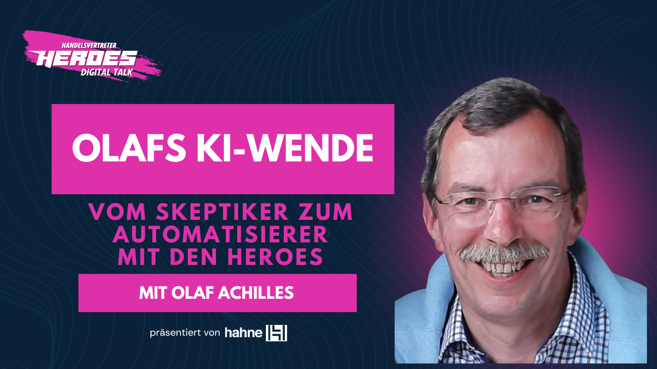 40 Jahre Industrievertretung: Olaf Achilles über Krisen & KI